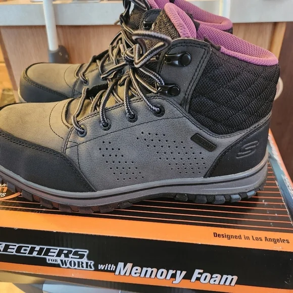 SKECHERS Mc Coll Steel Toe Boot - Picture 6 of 7